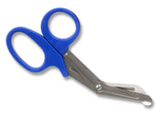 Tijeras para vendajes azules Utility - 16,5 cm - Paquete de 1 ud.