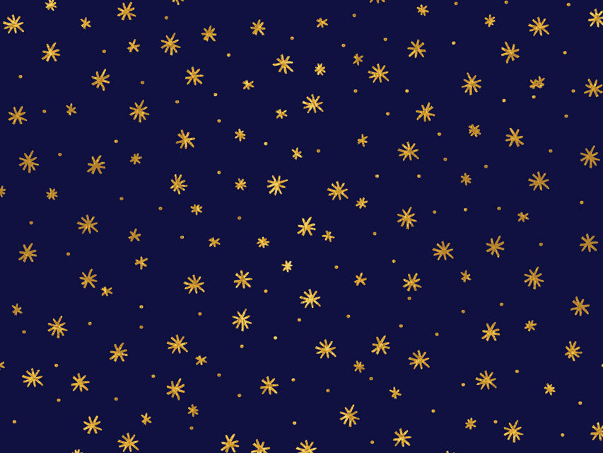 Cappellino chirurgico fantasia blu notte con stelle - M