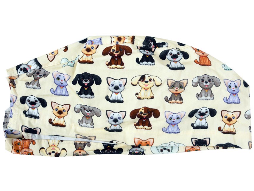 Cappellino chirurgico fantasia pets - M