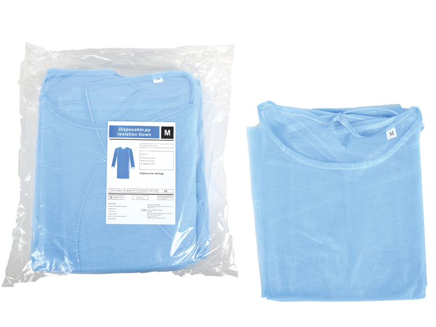 Batas desechables impermeables 25 g - Talla M - Env. 100 uds.