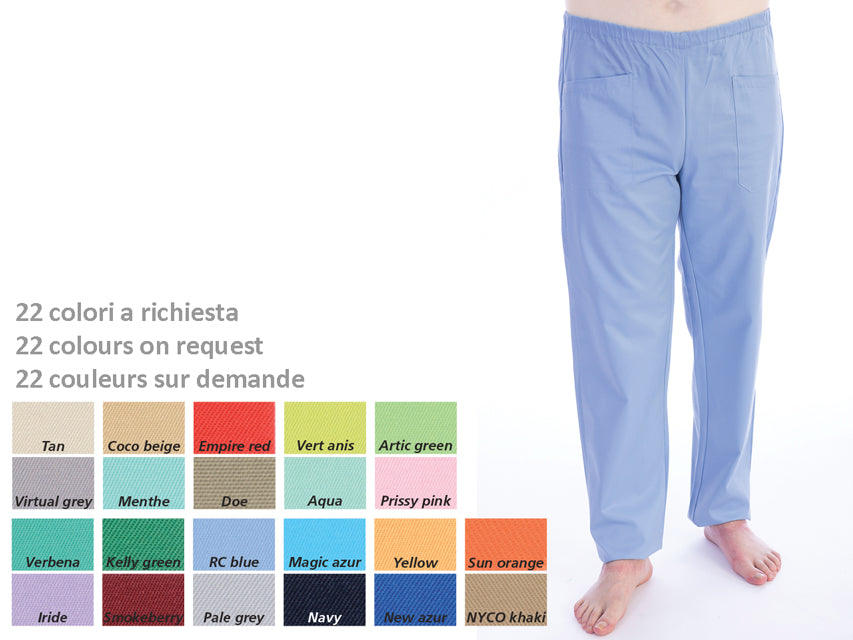 Pantaloni - cotone/poliestere - unisex - taglia xxl colore a richiesta - 1 pz.
