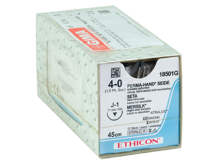Ethicon Perma-Hand suture in seta