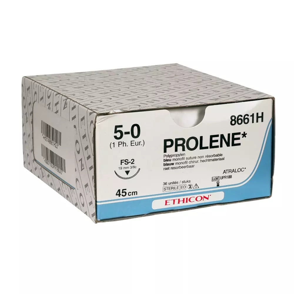 Ethicon Prolene Monofilamentnaht - blauer Faden