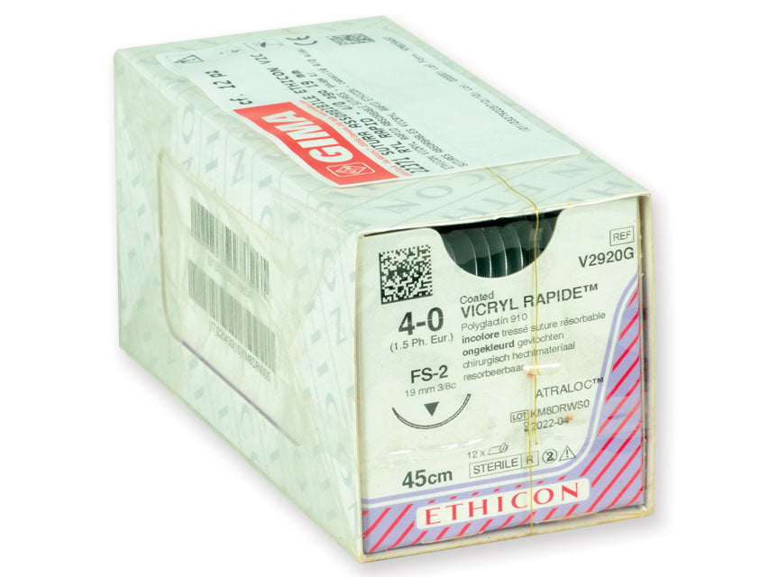 Resorbierbare Ethicon Vicryl Rapid-Nähte