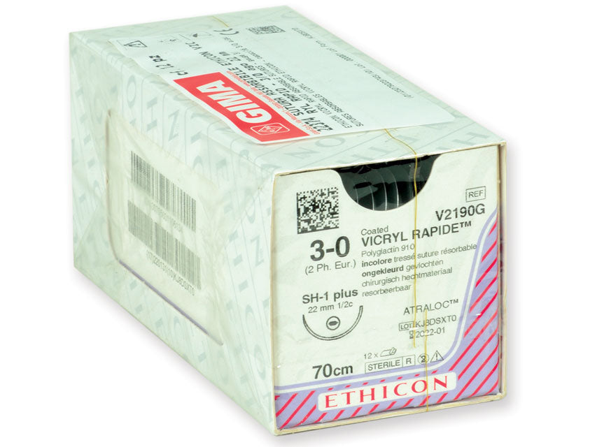 Resorbierbare Ethicon Vicryl Rapid-Nähte