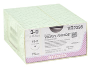 Sutura assorbibile ethicon vicryl rapid - 3/0 ago 19 mm - conf. 36 pz.