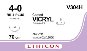 Resorbierbares Ethicon-Vicryl-Nahtmaterial
