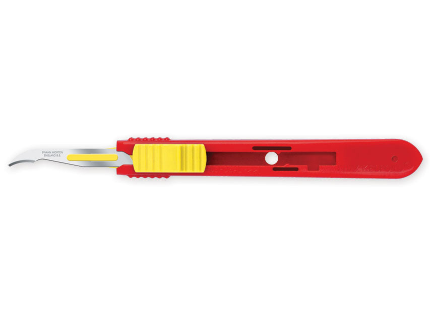 Sicherheits-Klammerentferner mit einziehbarer Klinge s/s - steril, Packung 25 Stk.