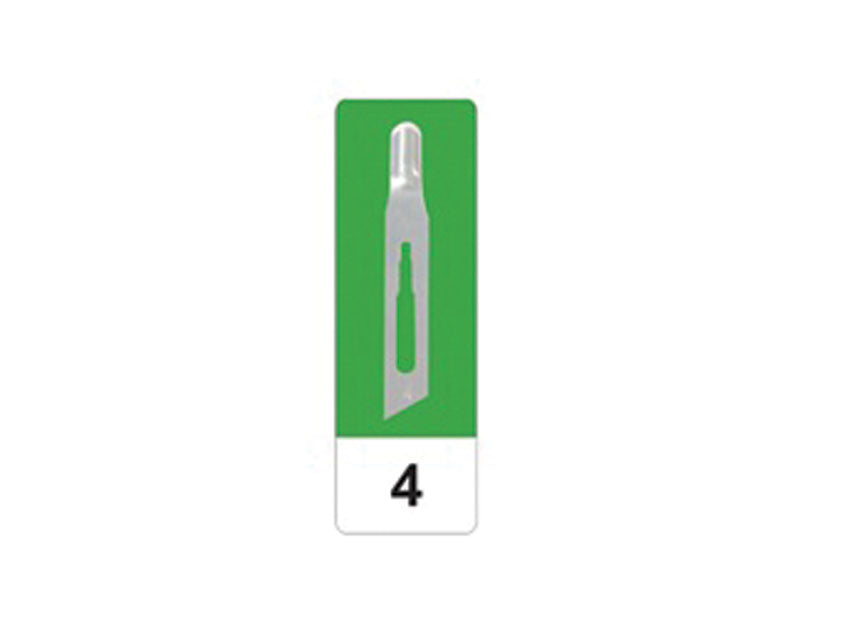 Lama gouge Gima - N. 4 - sterile - Conf.50 pz.