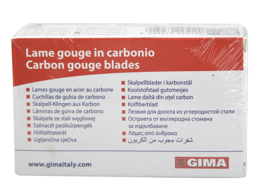 Lama gouge Gima - N. 4 - sterile - Conf.50 pz.