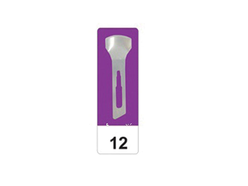 Lama gouge Gima - N. 12 - sterile - Conf.50 pz.