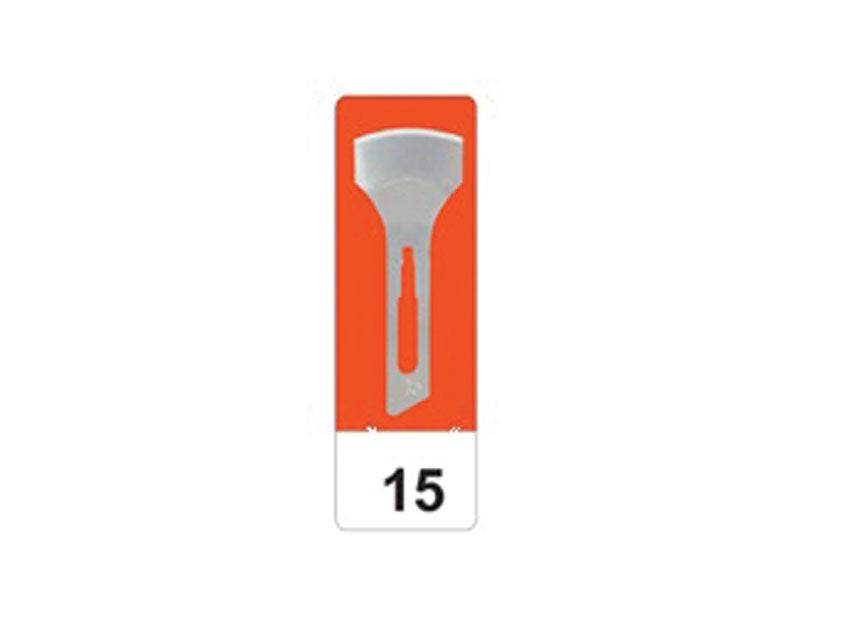 Lama gouge Gima - N. 15 - sterile - Conf.50 pz.