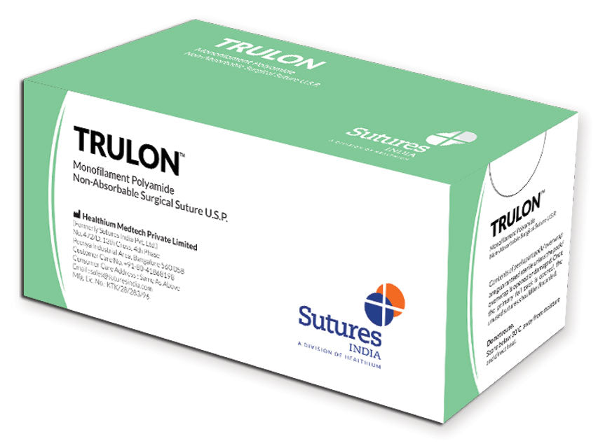 Suturas no absorbibles Trulon - hilo negro