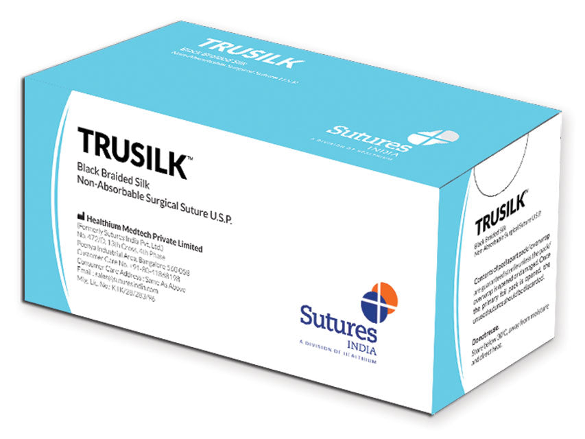 Suturas no absorbibles Trusilk - hilo negro