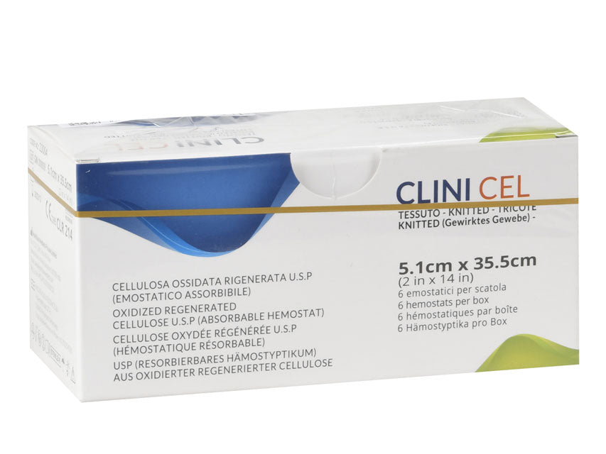 Celulosa regenerada oxidada clinicel 5,1 x 35,5 cm env. 6 uds.