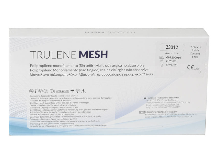 Trulene suture non assorbibili - patch trasparente