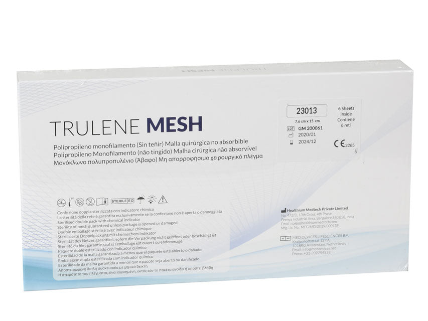 Trulene reti chirurgiche (patch) non assorbibili in polipropilene