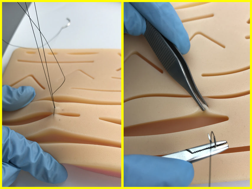 Pad esercitazione sutura con rete