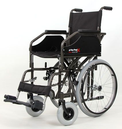Carrozzina Emmek Slim autospinta doppia crociera seduta cm. 40