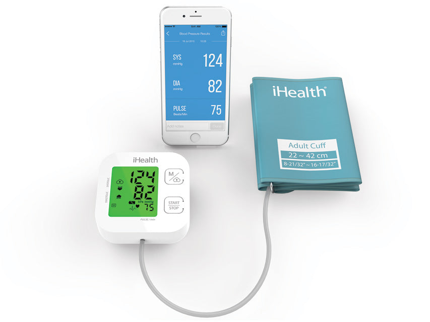 Misuratore di pressione iHealth track da braccio