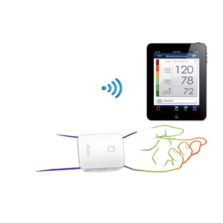 iHealth wireless wrist sphygmomanometer BP7