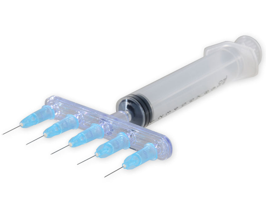 Connettori multiniettori mesorelle lineari - 5 canali - Conf.50 pz.