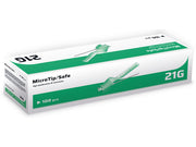 Aghi ipodermici di sicurezza Microtip/Safe 21G 0,8x38mm - sterile - conf. 100 pz.
