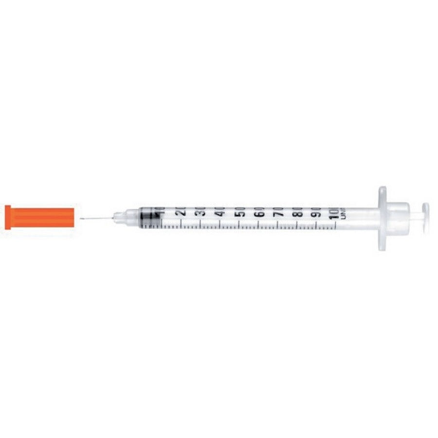 RAYS Siringhe insulina Insu/Light da 0,5 ml con ago residuo zero