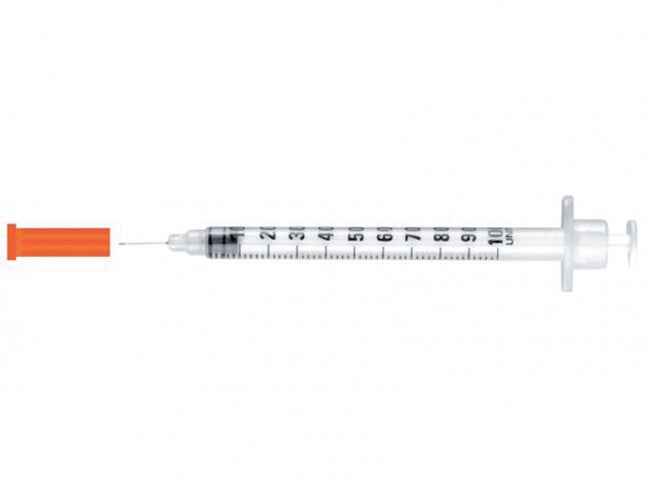 Siringhe insulina BD Micro-Fine™+ con ago 30 G × 8 mm - da 0,3 ml - conf.10 pz.
