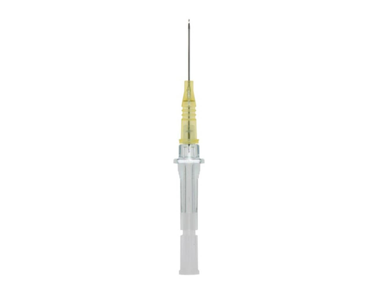 Catetere venoso periferico BD Insyte™ senza alette 24G × 19 mm / 0,7 × 19 mm - giallo - conf.50 pz.