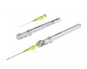 BD Insyte-W Autoguard Agujas cánula con aletas 24G 0,7 × 19 mm - amarillo - env. 50 uds.