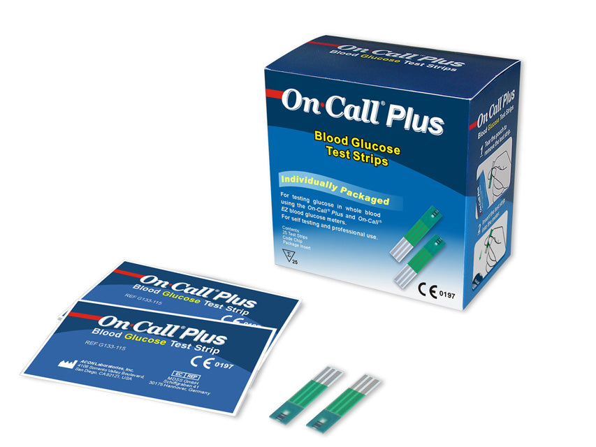 Strisce glicemia per lettori Plus e Ez
