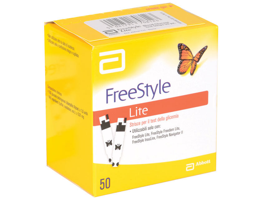 Strisce glucosio abbott freestyle lite - conf. 50 pz.