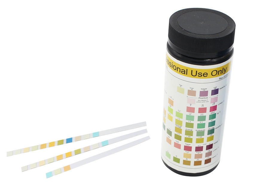 Strisce urina 10 parametri Urinalysis - Flacone da 100 pz.