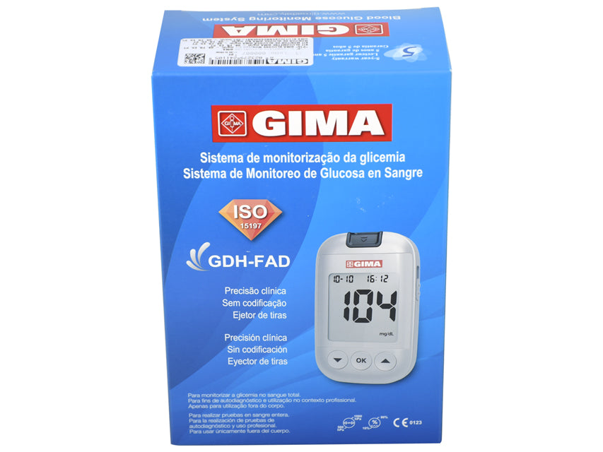 Glucometro GIMA mg/dL solo misuratore