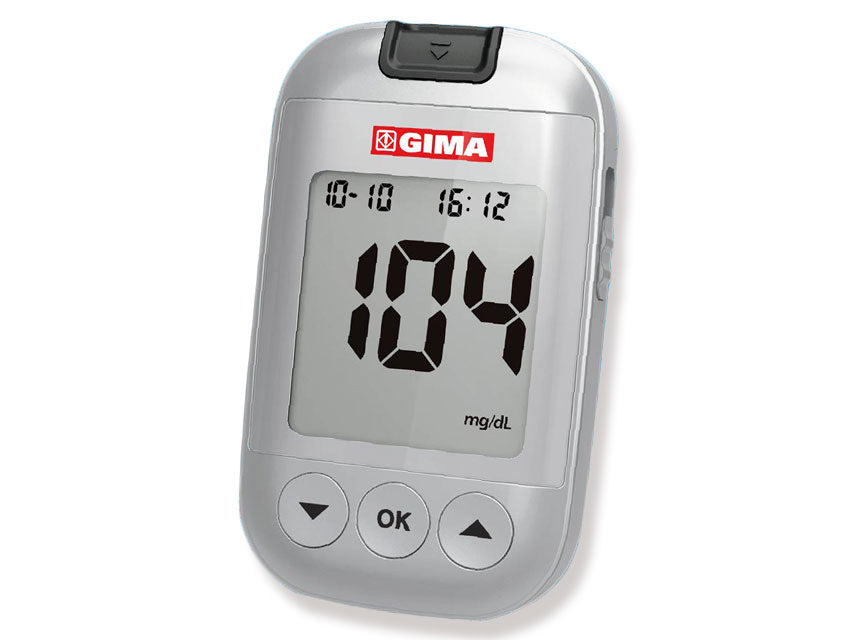 Kit completo glucometro GIMA mg/dl