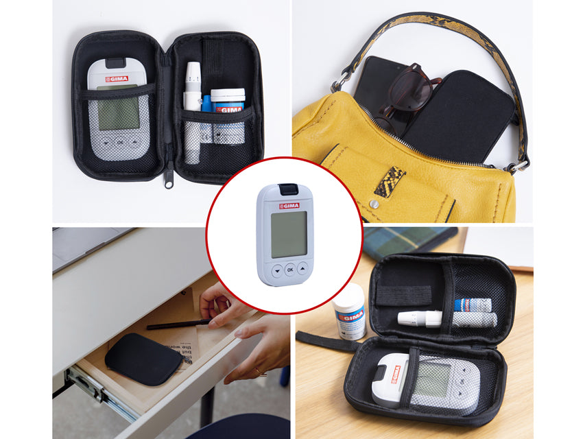 Kit completo glucometro GIMA mg/dl