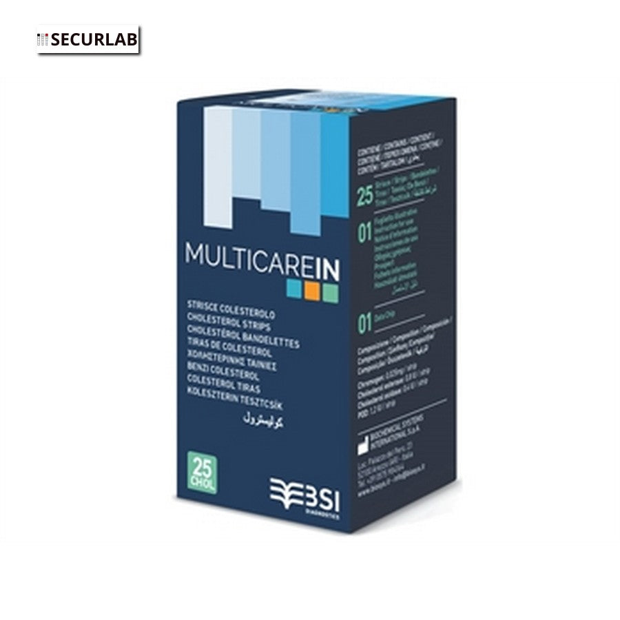 Multicare IN strips for cholesterol