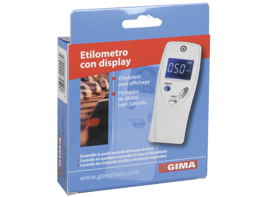 Alcoholimetro - etilometro con display