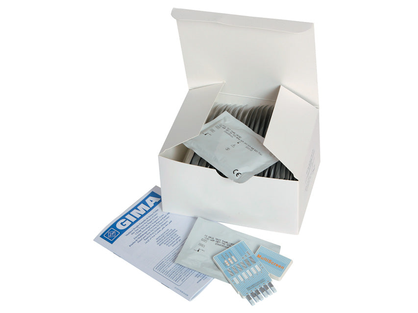 Test rapido multitest 12 droghe
- pannello su urine per la Medicina del Lavoro  conf. 25 pz.