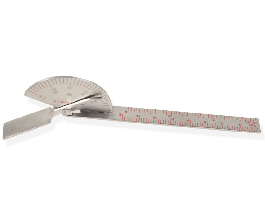 Goniometro per dita - in acciaio inox - 1 pz.