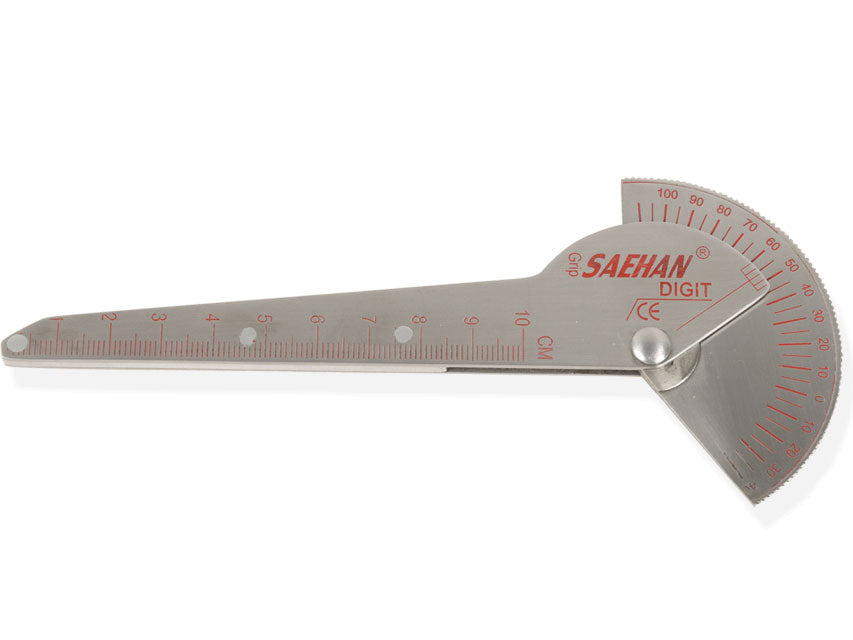 Goniometro 180° - in acciaio inox - 1 pz.