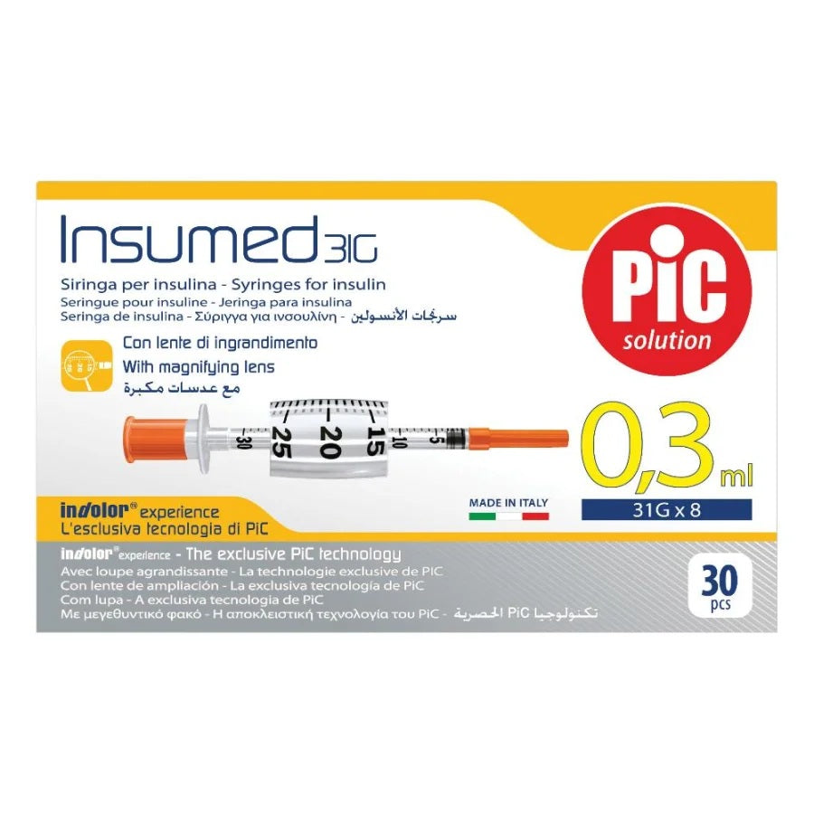 Siringhe PIC INSUMED per Insulina