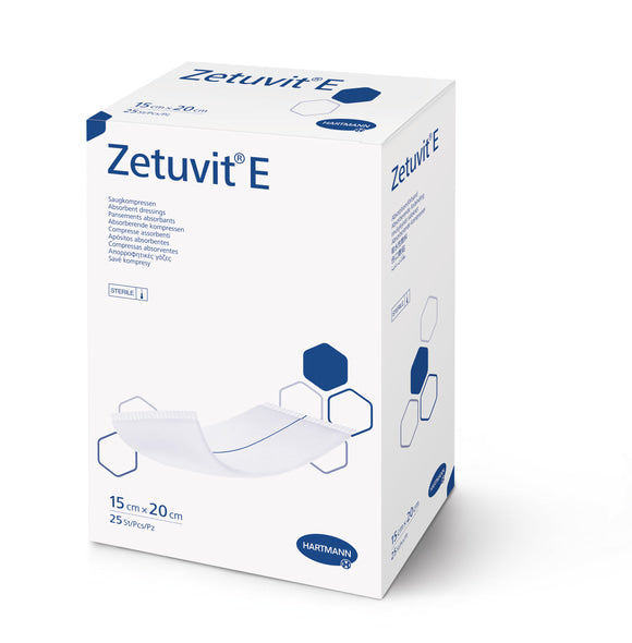 HARTMANN ZETUVIT E medicazioni assorbenti in cellulosa sterili