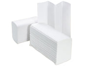 Salviette piegate a "W" - 2 strati - Conf.15 pacchetti da 124 pz.