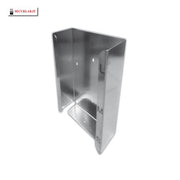 Dispenser triplo per guanti - in acciaio inox