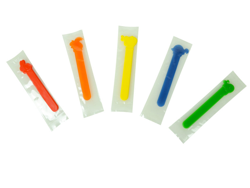 Abbassalingua pediatrici in plastica - Conf. 50 pz.