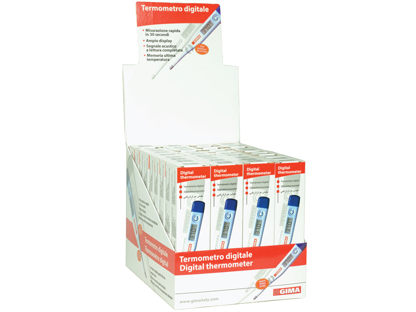 Digital thermometer for pharmacies °C in display - Pack of 36 pcs.
