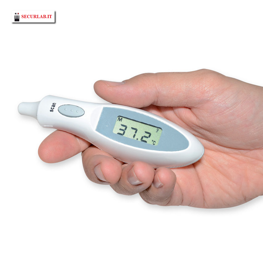 Pocket ear thermometer
