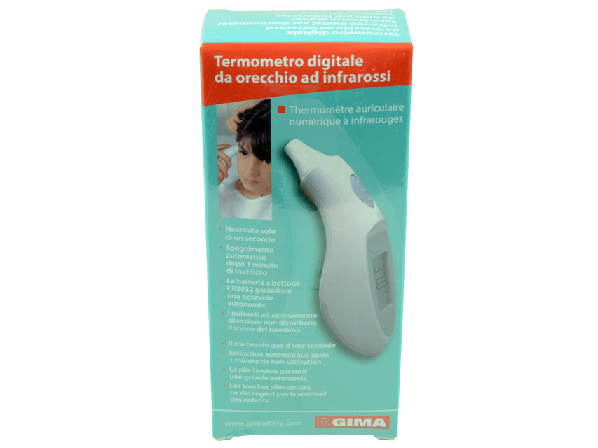 Pocket ear thermometer
